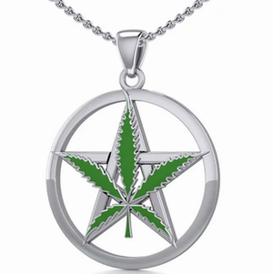 Silver Greenleaf Pendant