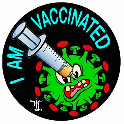 I Am Vaccinated Pin