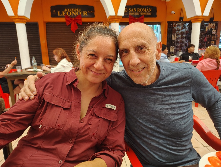 A picture of Victoria & David Aaaron